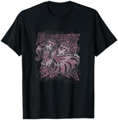 Draculaura Monster High tour style graphic t-shirt