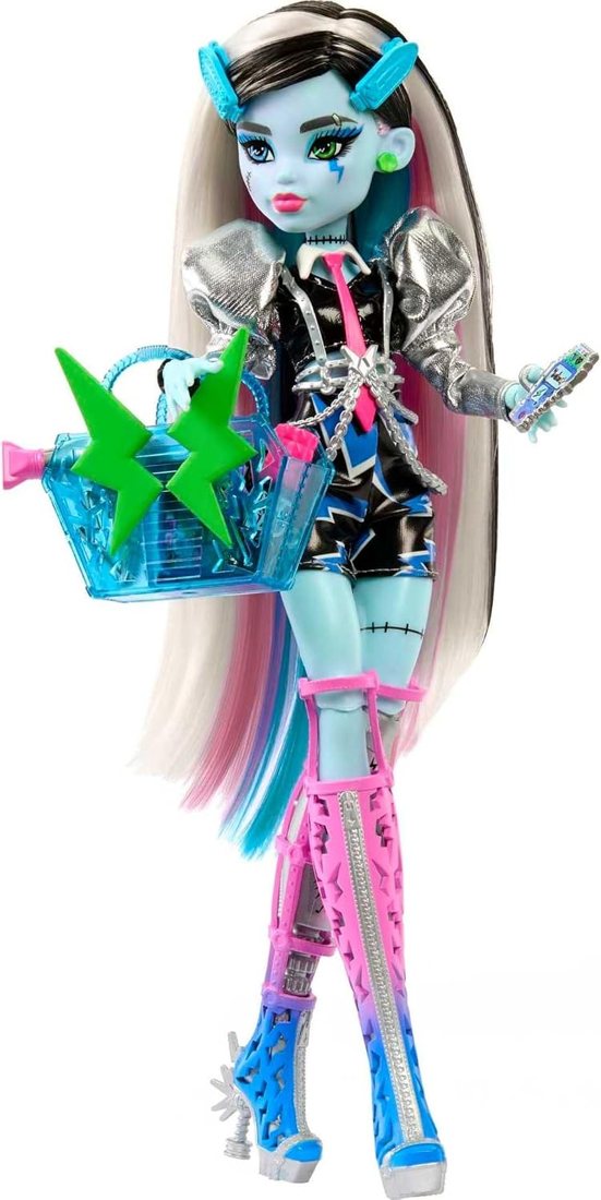 Amped Up Frankie Stein Rockstar Doll view 5