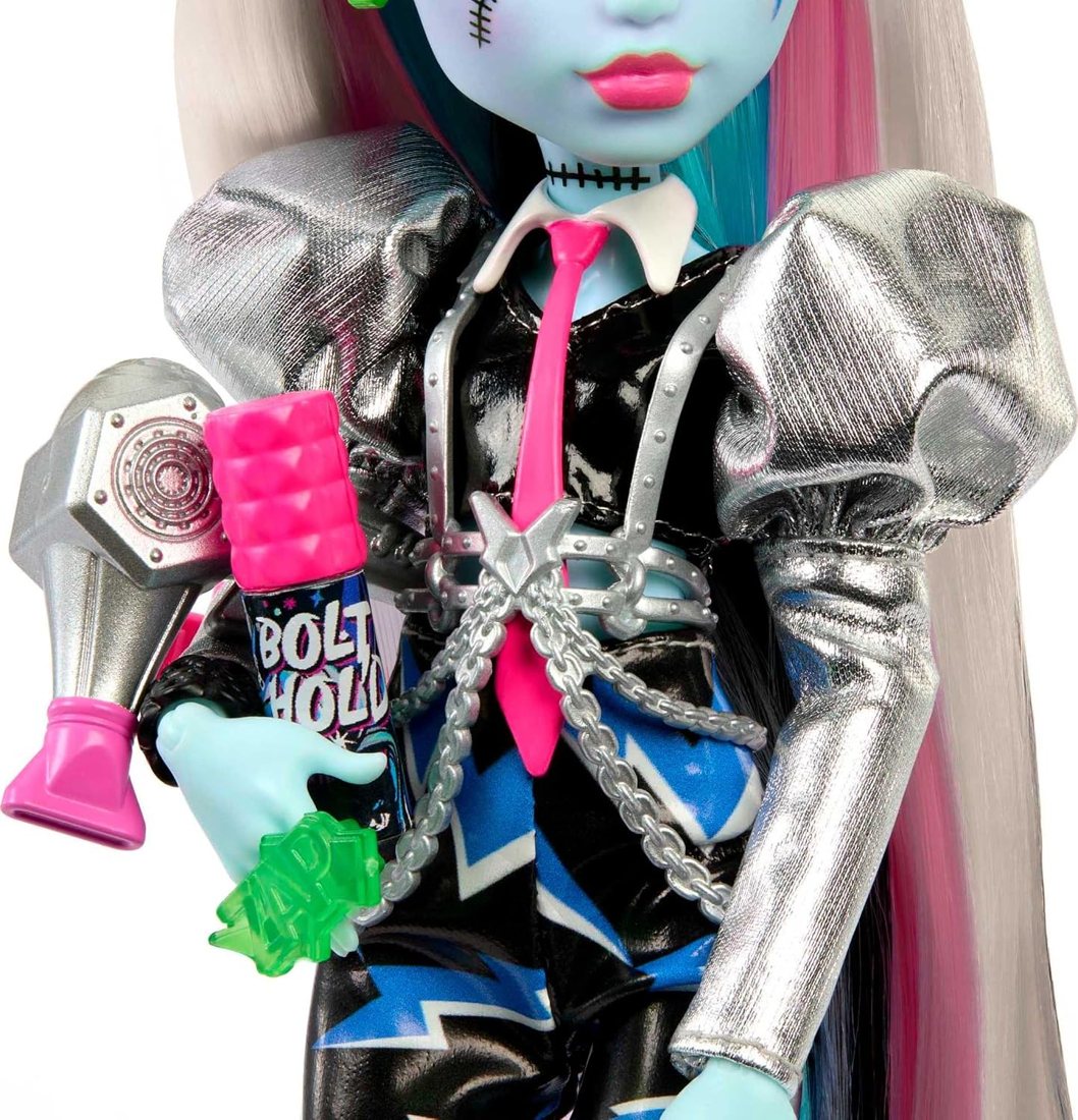 Amped Up Frankie Stein Rockstar Doll view 6