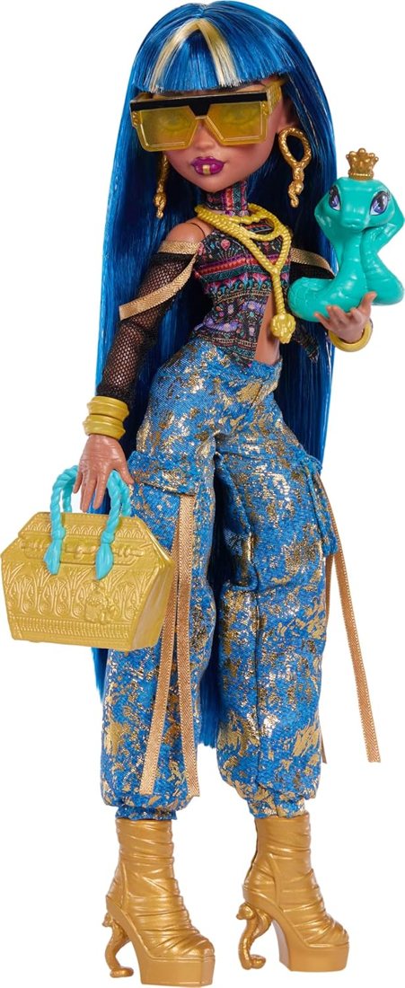 Cleo De Nile Doll with Pet Cobra view 4