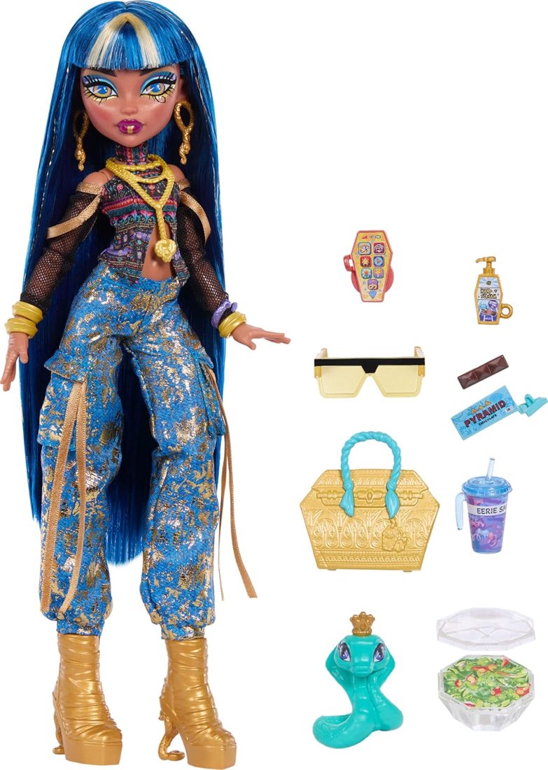 Cleo De Nile Doll with Pet Cobra view 6