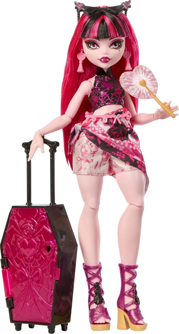 Draculaura Gore-geous Oasis Suitcase Set view 3