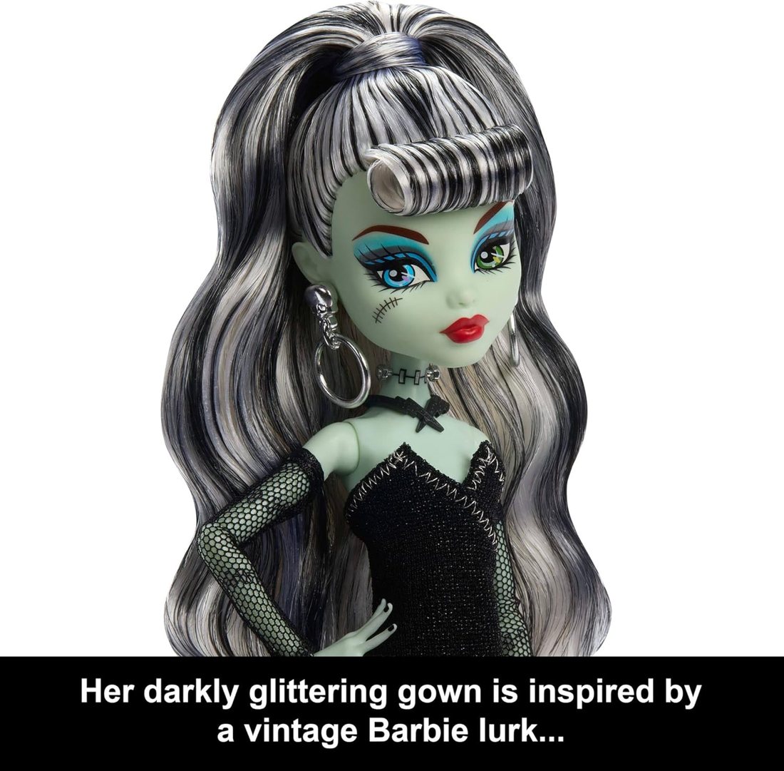 Frankie Stein x Barbie Collector Doll view 4