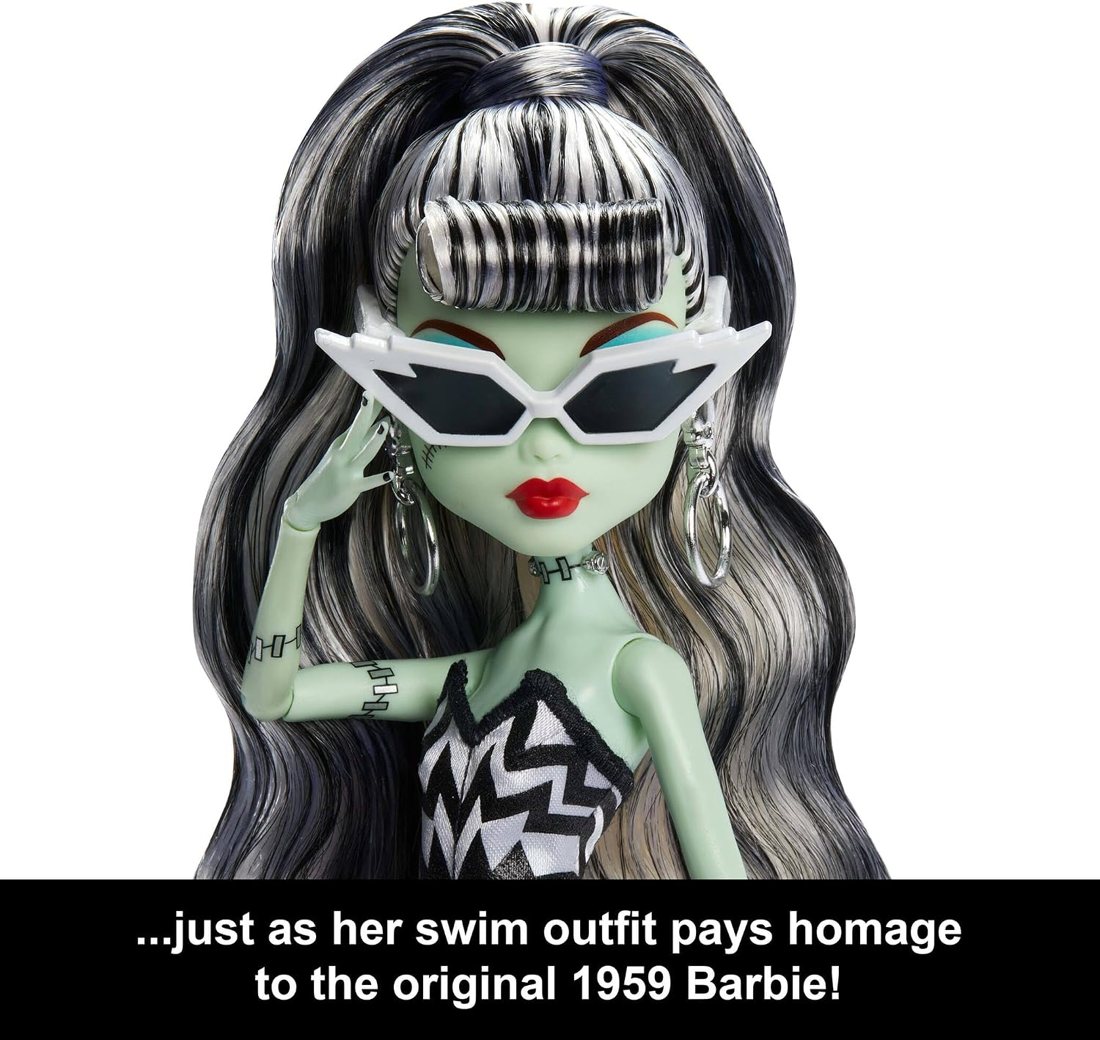 Frankie Stein x Barbie Collector Doll view 5