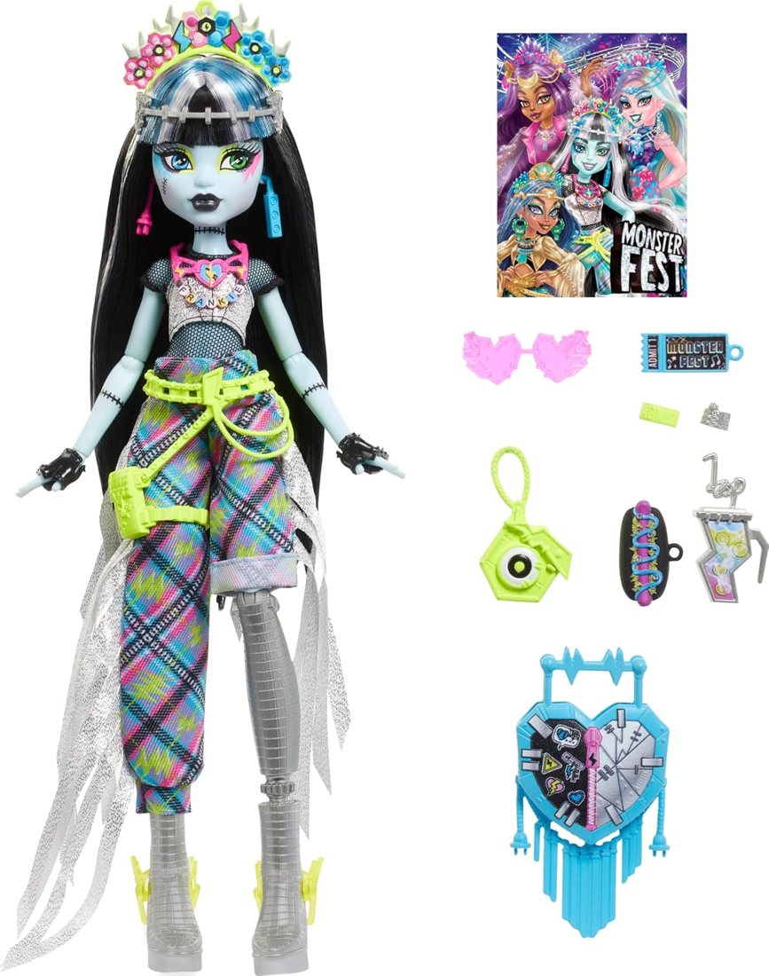 Frankie Stein Monster Fest Festival Doll view 6