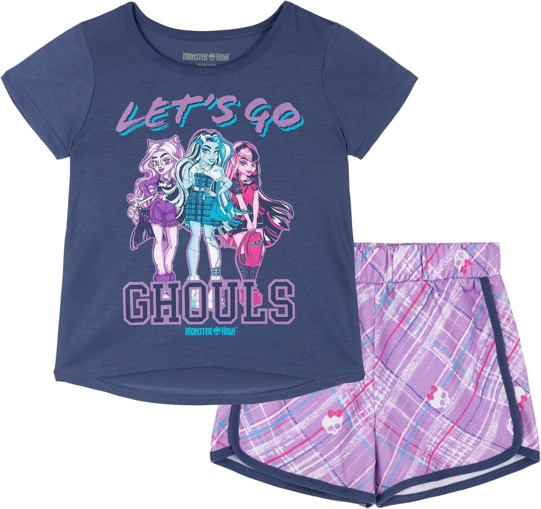 Tee and Dolphin Shorts Set for Girls view 2