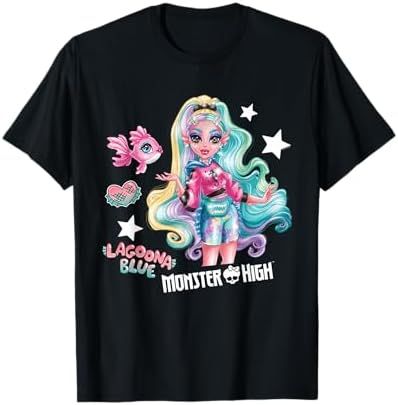 Lagoona Blue sea monster Monster High character t-shirt