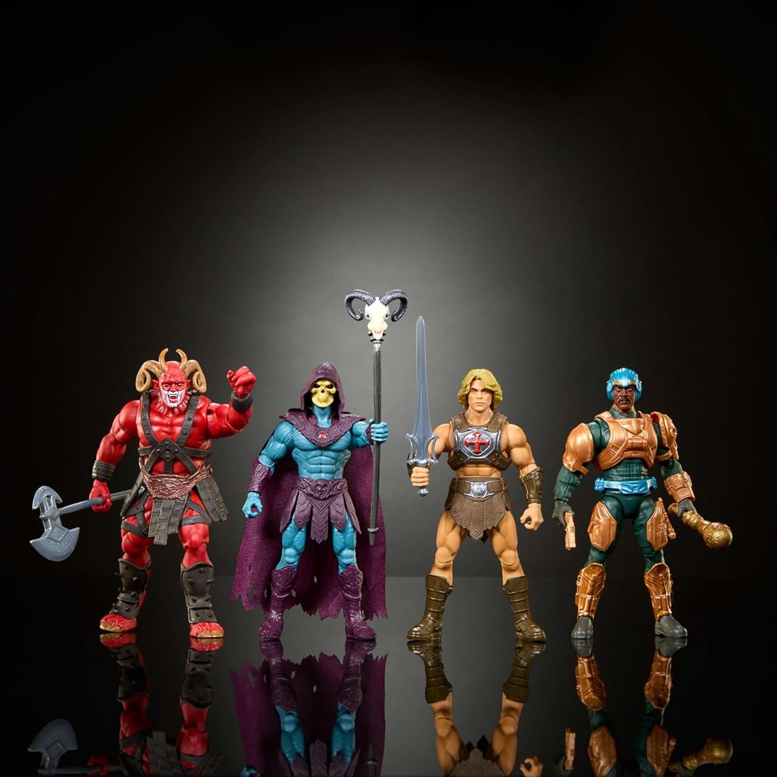 He-Man, Skeletor, Man-at-Arms, Goat Man 4-Pack view 3
