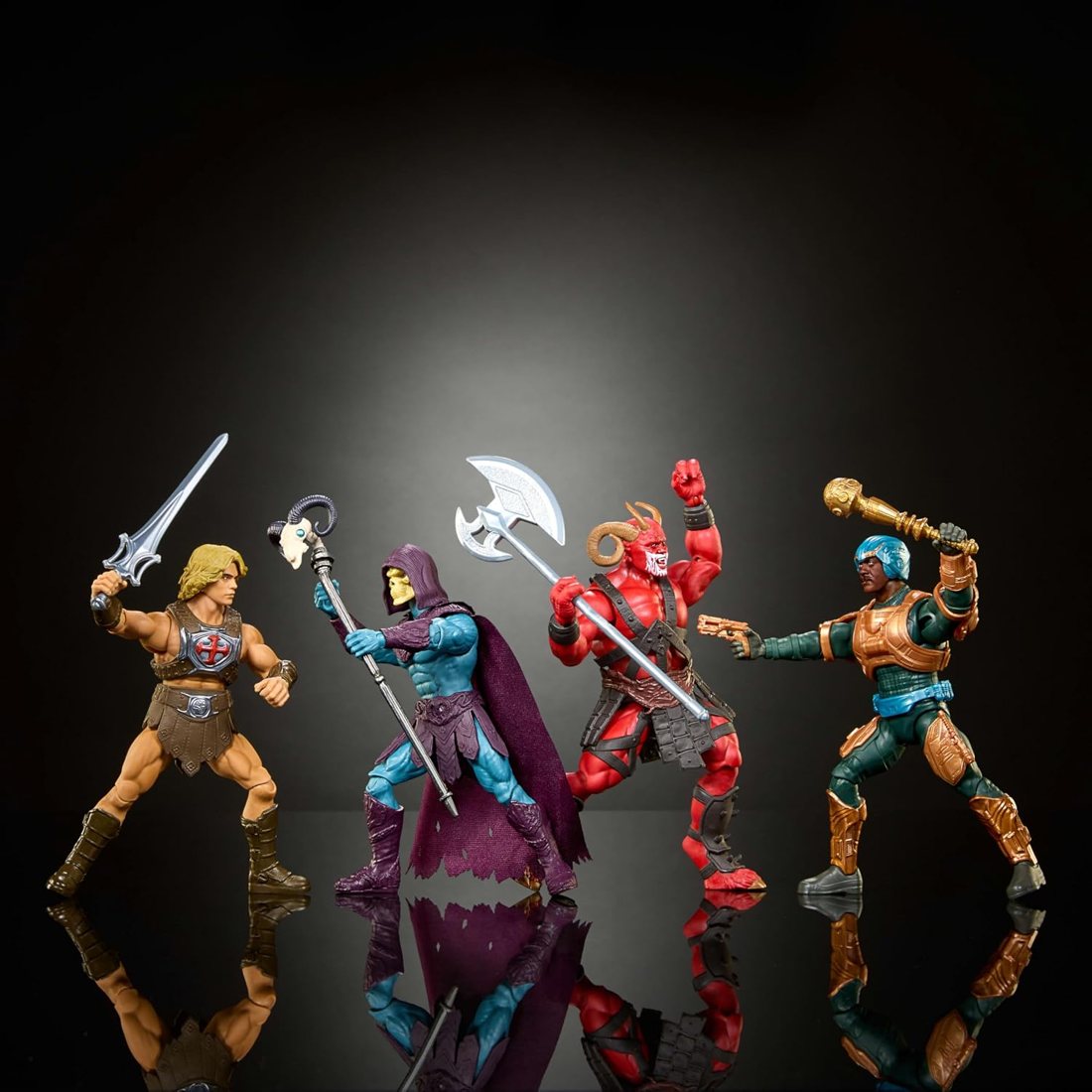 He-Man, Skeletor, Man-at-Arms, Goat Man 4-Pack view 5