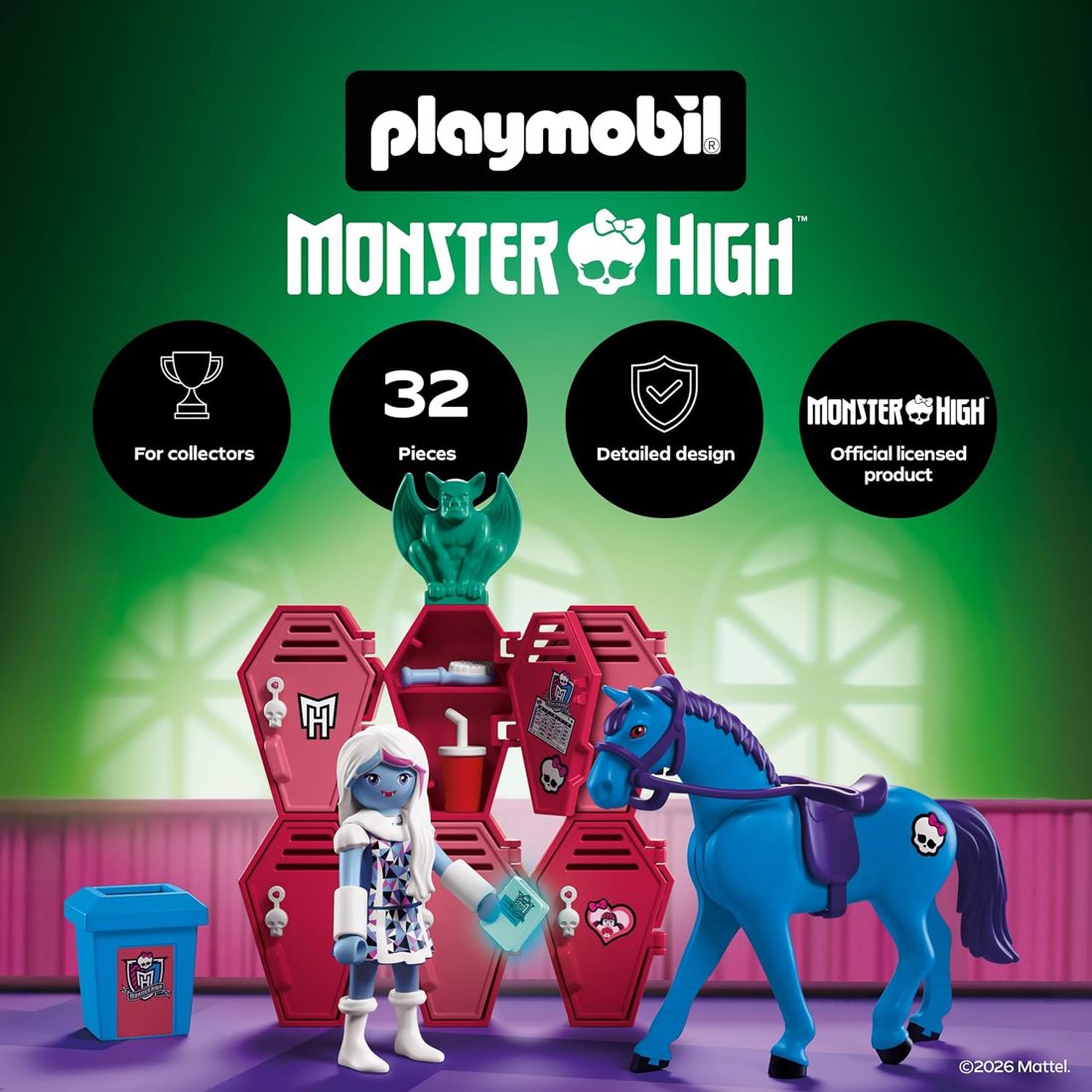 Playmobil Abbey at the Lockers view 3