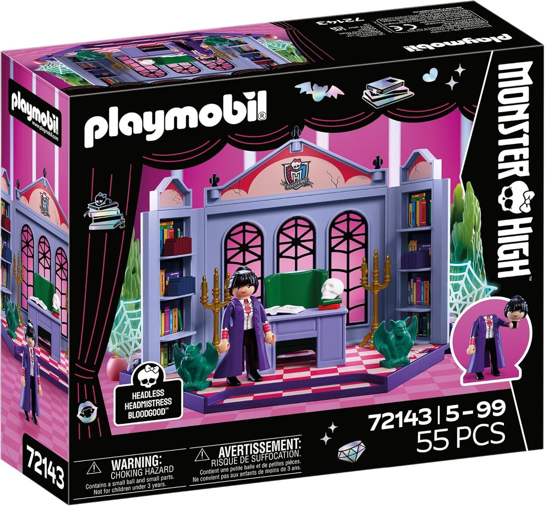 Playmobil Headmistress Bloodgood's Office view 6