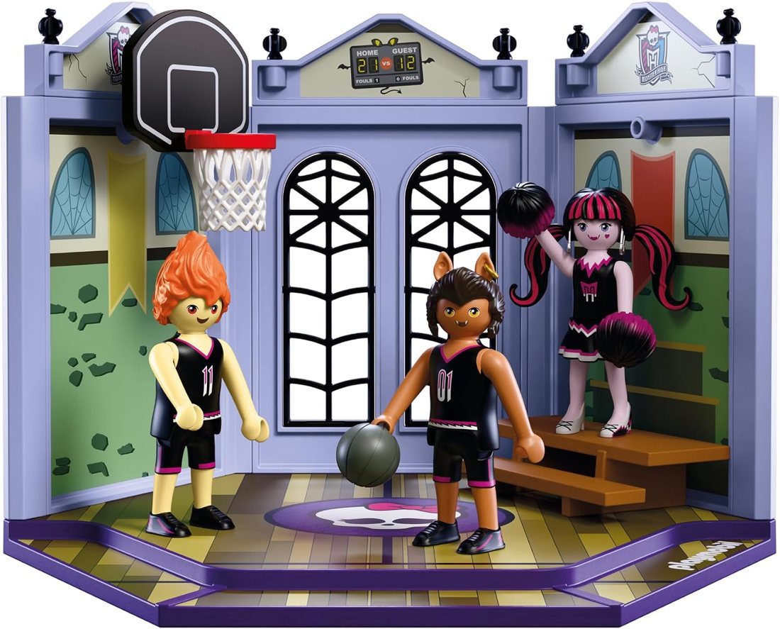 Playmobil Casketball Court Playset view 2