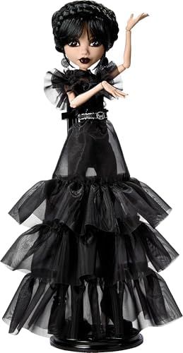 Rave'N Wednesday Addams doll in black gothic gown