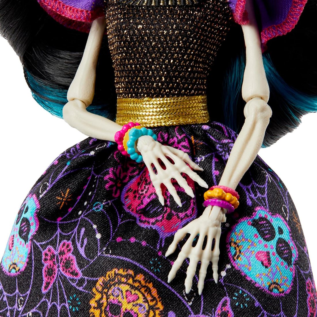 Skelita Calaveras Dia De Muertos Doll view 4